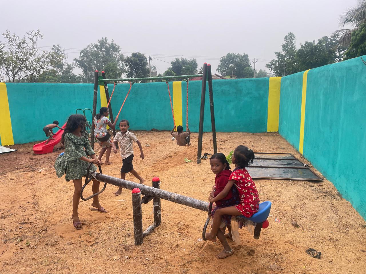 Raikala Anganwadi Kendra Beautification